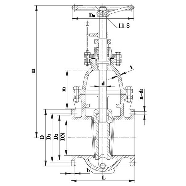 CBT3955-04 Stainless Steel Flange Gate Valve.jpg